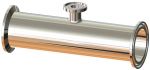 Clamp x Clamp x Clamp Short Reducing Tee - T7RMPS - PL Finish SF1